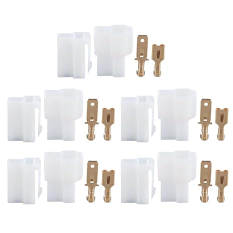 TType 2Pin Power Plug Connector Set