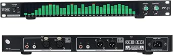 BDS PP-31 Green Digital Audio Spectrum Analyzer Display 1U Music Spectrum VU Meter 31 Segments