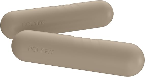 Polyfit Dumbbell Weight Bars - Hand Weights for Women, Walking & Pilates