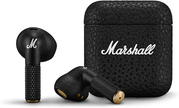 Marshall Minor IV Bluetooth Wireless Earphones, Ear buds - Black
