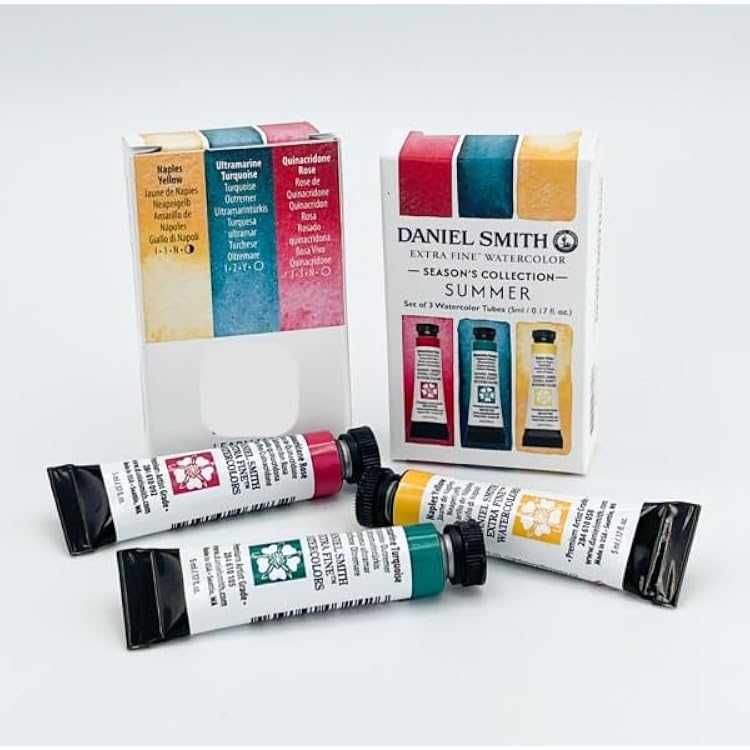 Daniel Smith Triad Watercolor Set, Summer 5ml tubes