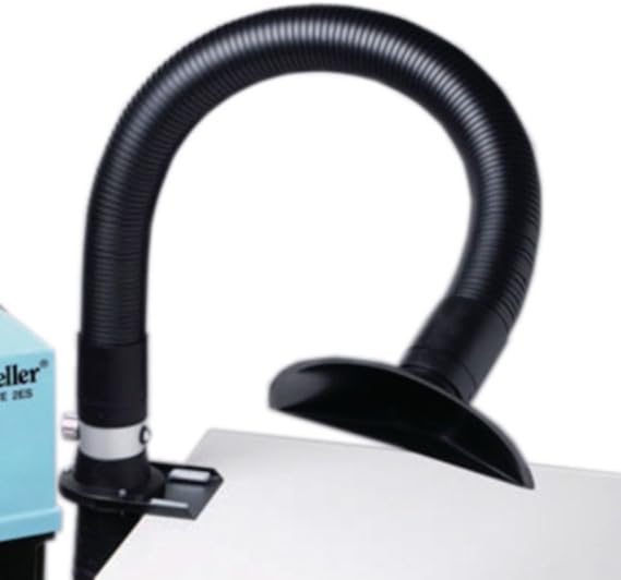 Weller T0053657199 WF60 Adjustable Arm Fume Extraction Kit with Funnel Nozzle and Hose with 60mm Diameter
