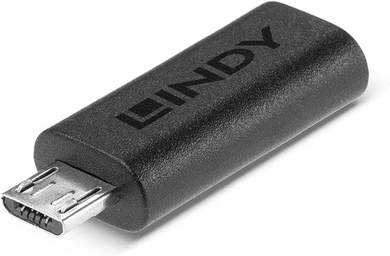 LINDY USB 2.0 Type C to Micro-B Adapter