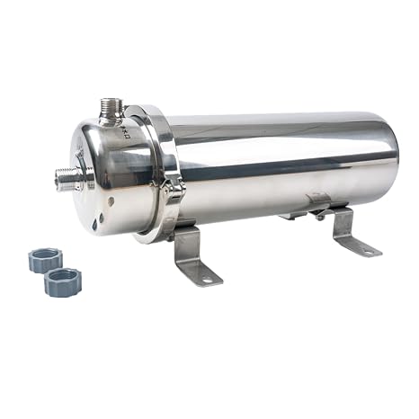 Ultrafiltration Water Purifier PVDF Water Filter 1000L/h Household Kitchen Straight Ultrafilter 304 Stainless Steel