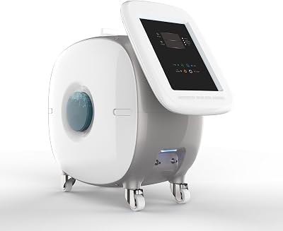 Hydrogen Water Inhalation Machine, Molecular Hydrogen Inhaler Generator with Portable Pulleys, Dual-Output Inhaler, 99.99% High Purity H2
