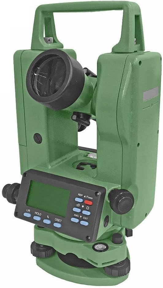 Laser Digital Theodolite 2 Seconds Accuracy With Dual Keyboard IP55 Rating