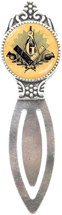 Freemason Bookmark,Masonic Past Master Symbol Bookmarker,Freemasonry Lodge Gift Accessories Bookmark,M170