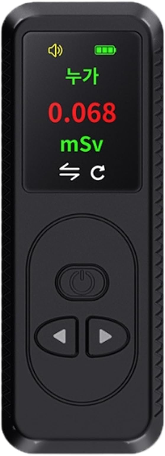 Portable Geiger Counter Radiation Detector with LCD Display & Multi-Alarm, Sensitive Nuclear Radiation Meter for Home, Hospital &