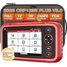LAUNCH CRP129E Plus 2026 OBD2 Scanner Diagnostic Tool, Full System Car Code Reader, 12 Reset Service TPMS/Oil/SAS/EPB/BMS/DPF/Throttle Resets,Injector Coding,FCA AutoAuth, Lifetime Free Update