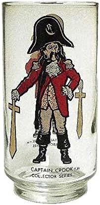 Vintage Drinking Glass Mcdonalds Captain Crook