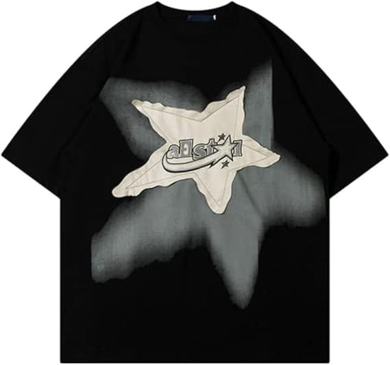 Graphic Tees Men Y2k Oversized T Shirts Women Vintage Tees Summer Tops 90s Grunge Short Sleeve Streetwear Unisex