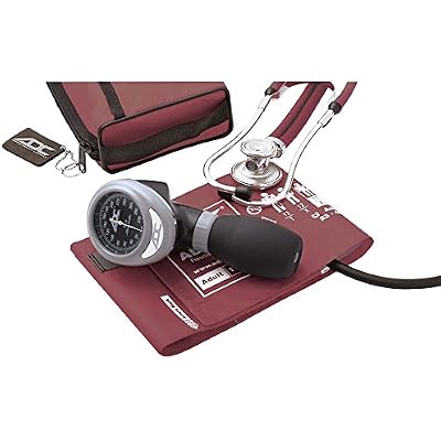 American Diagnostic Corporation Pros Combo 788641 Kit, Adult, Burgundy, Disp pkg 1EA