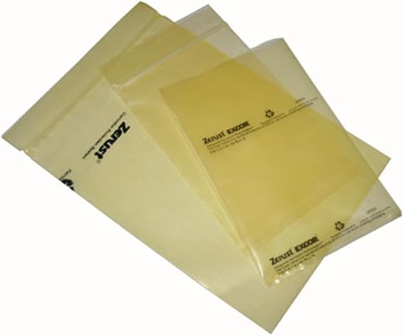 Zerust Anti-Tarnish Jewelry Zipper Poly Bags - 6" x 8" - Pack of 6