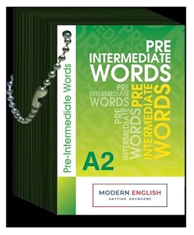 Pre-Intermediate Words - (A2 Kelime Kartları)