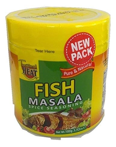 Spices-tropical Heat Fish Masala 100gms/3.52oz From Kenya