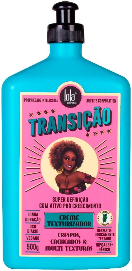 Lola From Rio Transição Creme Texturizador 500gr - curl volume cream