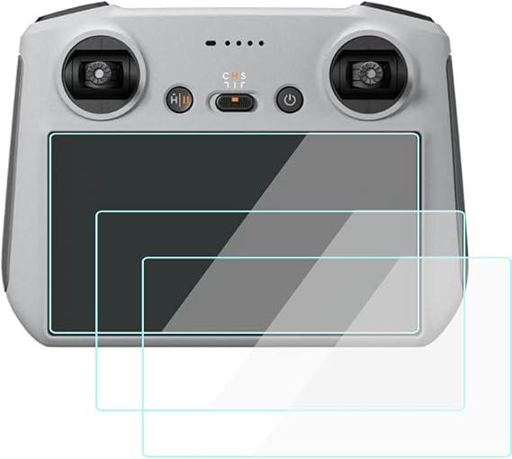 RC Screen Protector Compatible for DJI Mini 3 Pro RC Remote Controller, Tempered Glass Anti-Scrach Anti-Bubble Anti-Dust 3-Pack