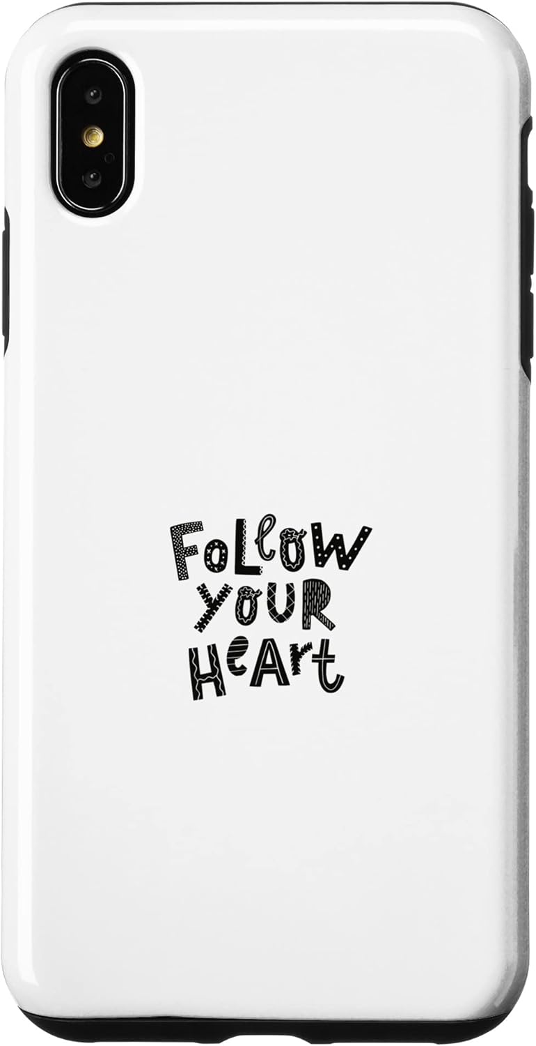 iPhone XS Max Follow your heart Case