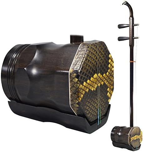 OrientalMusicSanctuary Professional Black Sandalwood Zhonghu - Alto Erhu for Orchestra and Soloist Performances