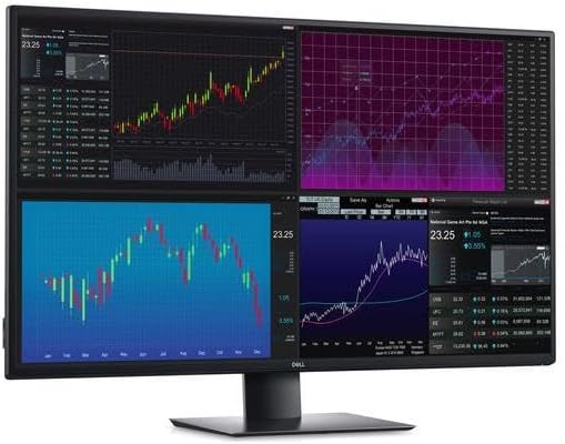 Dell U4320Q 43" Black 2160p 4K Ultra Sharp IPS HDMI/DisplayPort/USB-C VESA Certified Thin Bezel Display
