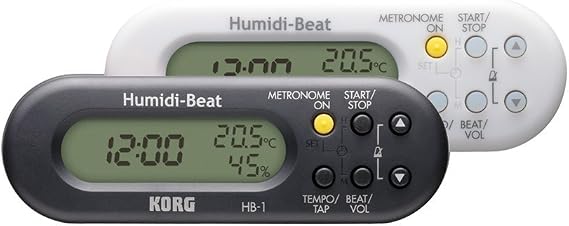 KORG HB-1, Saatli Metronom Nem ve Sıcaklık Ölçer, Siyah