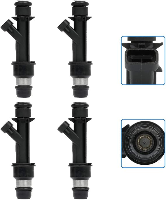 ROADFAR Fuel Injector Compatible for 03-05 for Chevy/for Pontiac 12571863