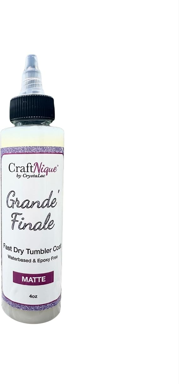 CrystaLac Grande Finale Tumbler Coat (Matte, 4 oz) 2.0
