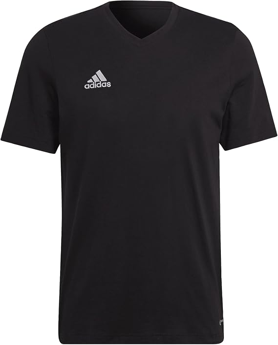 adidas Men's Entrada 22 Tee, Black, L