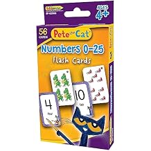 Pete The Cat Numbers 025 Flash Cards (EP62066)