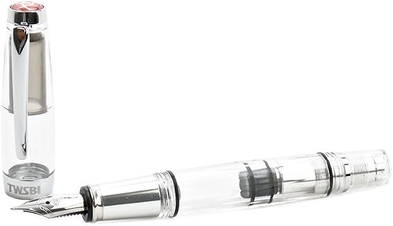 TWSBI Diamond Mini AL Silver Fountain Pen M nib