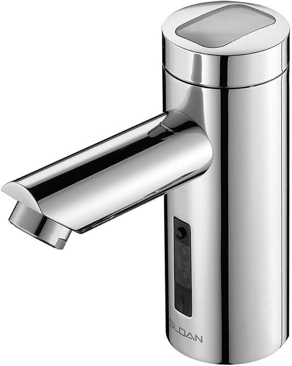 Sloan Optima EAF-275 Solar Sensor Faucet, 0.5 GPM, Less Mixer, Chrome