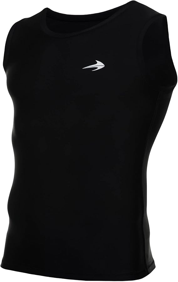 CompressionZ Men's Compression Shirt - Athletic Base Layer for Workouts Running Dry Fit Athletic Training