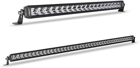 LASFIT 22 & 42 inch LED Light Bar Slim Light Bar Combo Beam