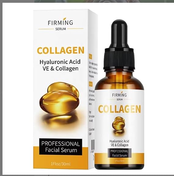 Collagen Renewal Serum with Hyaluronic Acid for Lifting, Brightening, and Youthful Skin