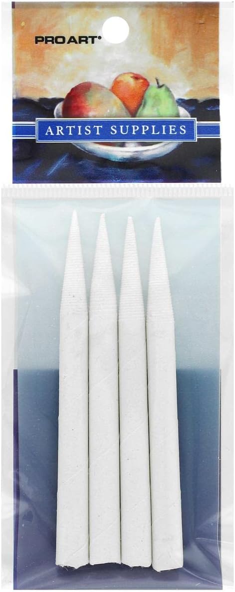 Pro Art Tortillons Large 4pc Carded