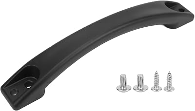 OUKENS Kayak Side Handle, Nylon Black Marine Paddle Holder Mount Replacement Accessories, Canoe Boat Side Mount Carry Handles for Boat Suitcase Luggage Use