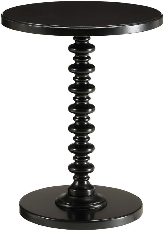 Benzara Side Table, Black