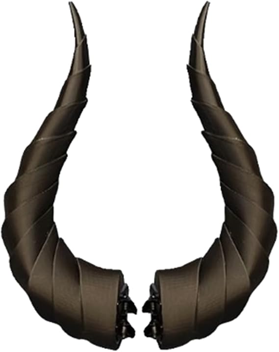 Dark Gothic Devil Horns Ghost Sheep Horn Hair clips Headwear Costume Halloween Cosplay Anime Hair Accessories Women Men