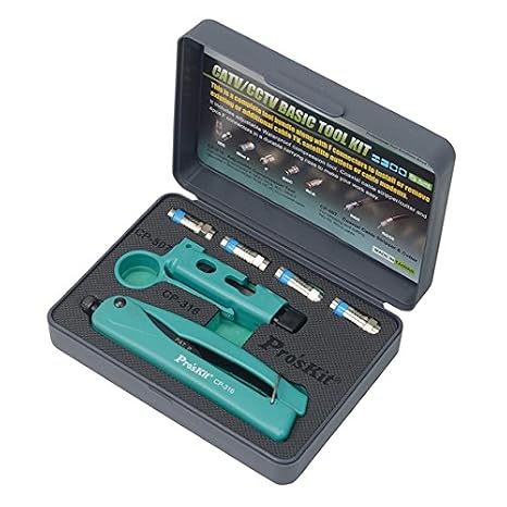 Pro'sKit PK-5011 CATV/CCTV Basic Tool Kit
