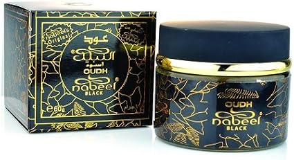 Oudh Nabeel Black Incense - 60gms by Nabeel