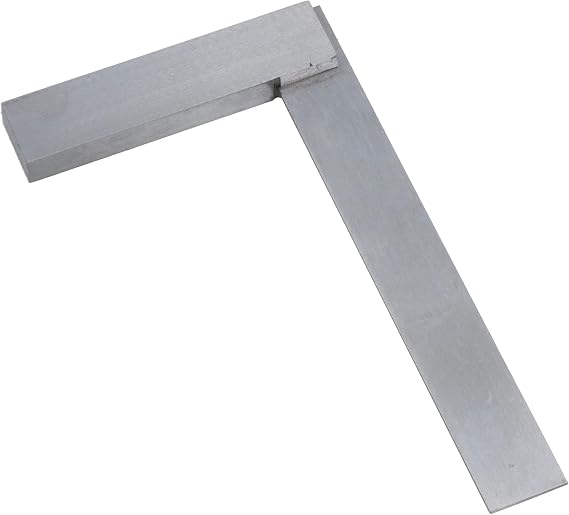 Engineer Square 6" 150mm Solid Steel Precision Tri Try Set Square TE709