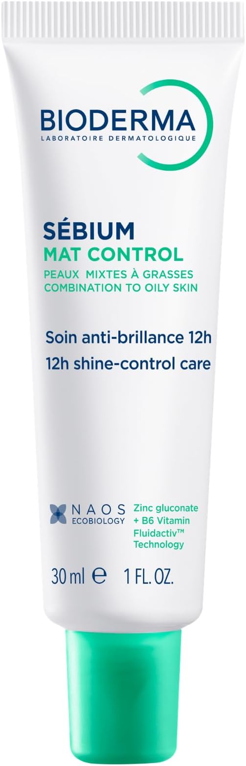 Bioderma Sébium Mat Control Matlaştırıcı Parlama Karşıtı Bakım Kremi Karma ve Yağlı Ciltler 30 ml