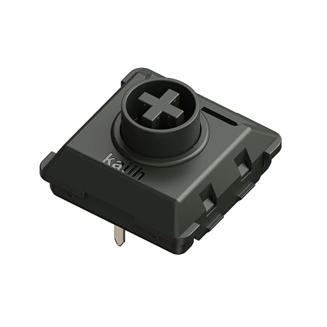 Kailh Ghost Switches Compatible for Lofree Flow84 Mechanical Keyboard, Low-Profile, Linear, Quiet Sound, Hot-swappable, Full POM Material and Featherlight Touch - 106 pcs Linear Switch