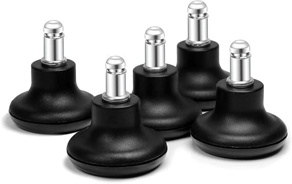 Bell Glides Replacement Office Chair Stool Fixed Castors Chair Feet Stopper