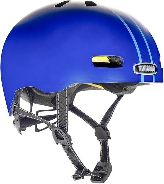 Nutcase Unisex_Adult Street - Ocean Stripe Mask, Multicolored, L