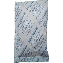 Silica Gel Desiccants 2-1/4 x 1 1/2 Inches - 25 Silica Gel Packets of 10 Grams Each by Dry-Packs