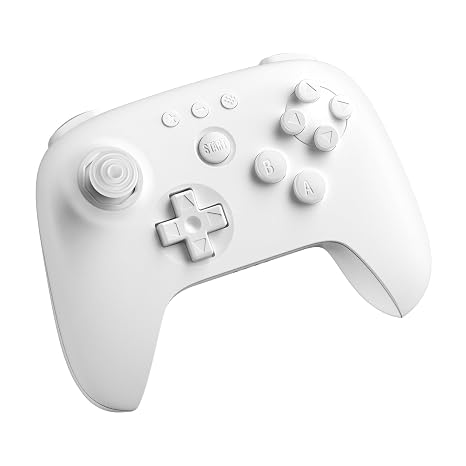 8Bitdo 64 Bluetooth Controller for Analogue 3D, White