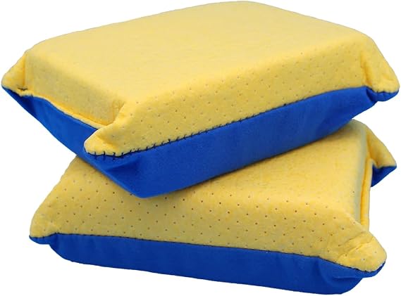 JJ KENT Captain Clearit Window Cleaner Sponge for Windshields, 2 Pack