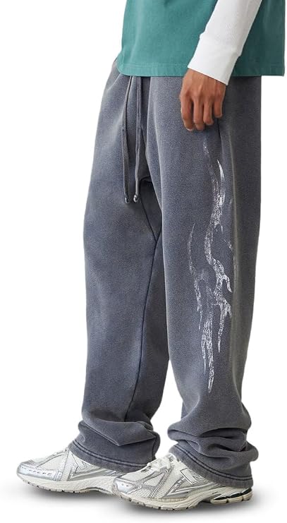 PacSun Men's Tribal Fleece Baggy Sweatpants