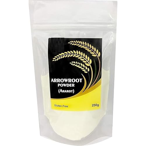 BK Natural Pure Raw Arrowroot Flour | Ararot Powder | Best Superfood for Babies | Adults - 250 Gm